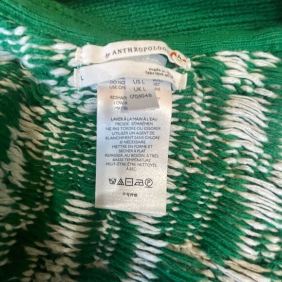 GREEN Anthropologie Cardigan! - Picture 11 of 16